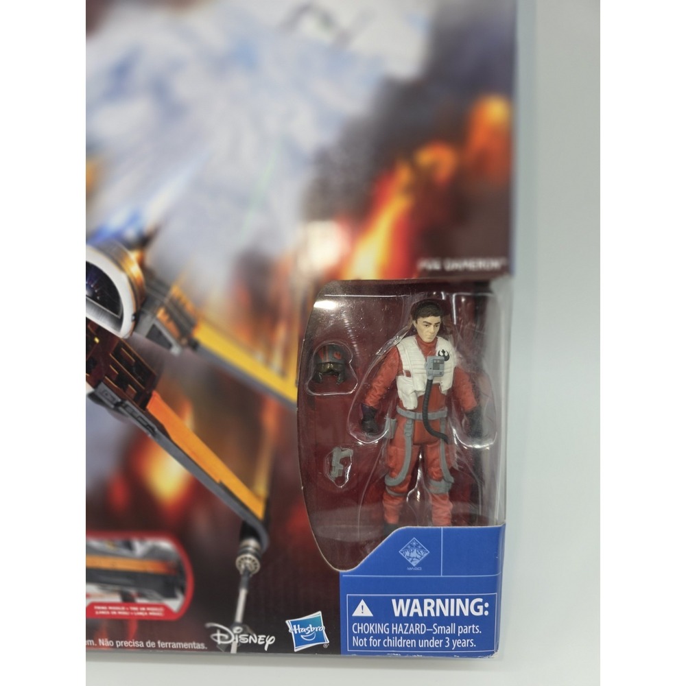 Hasbro 2015 STAR WARS THE FORCE AWAKENS POE'S X-WING FIGHTER w/ POE New! SEALED - Picture 2 of 13